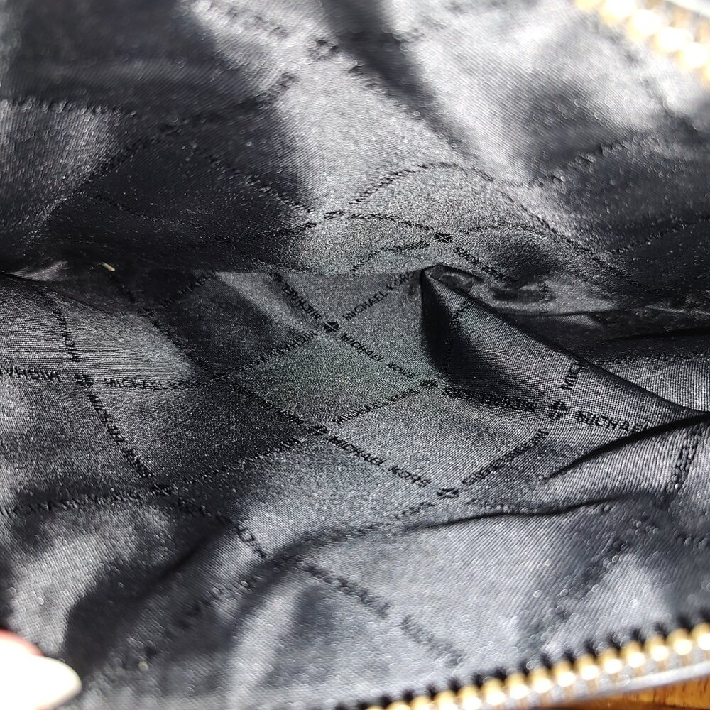 Michael Kors Black Pebble Leather Purse with Gold Hardware - Picture 6 of 6
